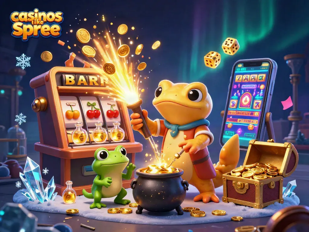 Play at casinos like spree with engaging 3D characters, jackpots, and exciting bonuses.