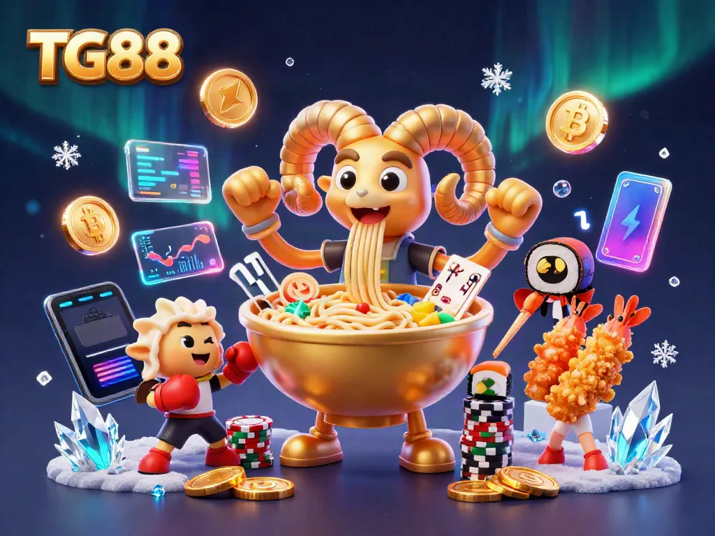 Join the fun at TG88 with exciting gaming elements, vibrant characters, and stunning 3D visuals.