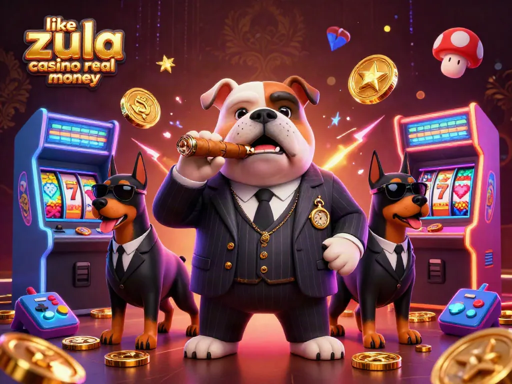 Engage in gameplay like Zula Casino real money with vibrant characters and exciting casino-themed elements.