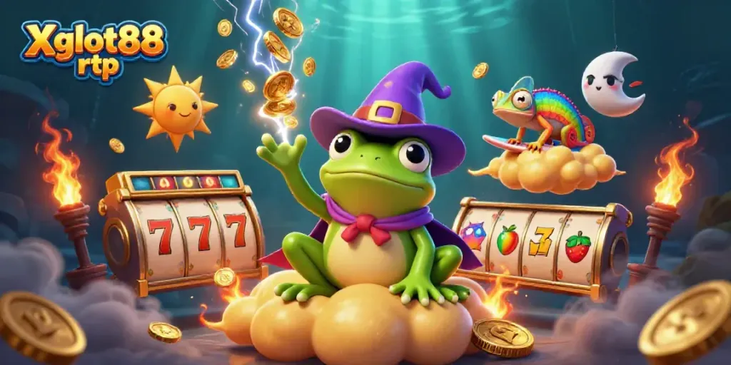 Mesin slot Xgslot88 RTP menyajikan koin emas dan bonus dari permainan yang mengasyikkan.
