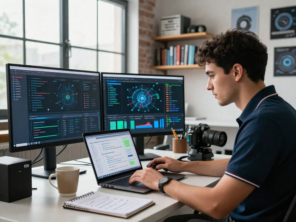 Certificados SSL vistos en pantalla de computadora en oficina de ciberseguridad.