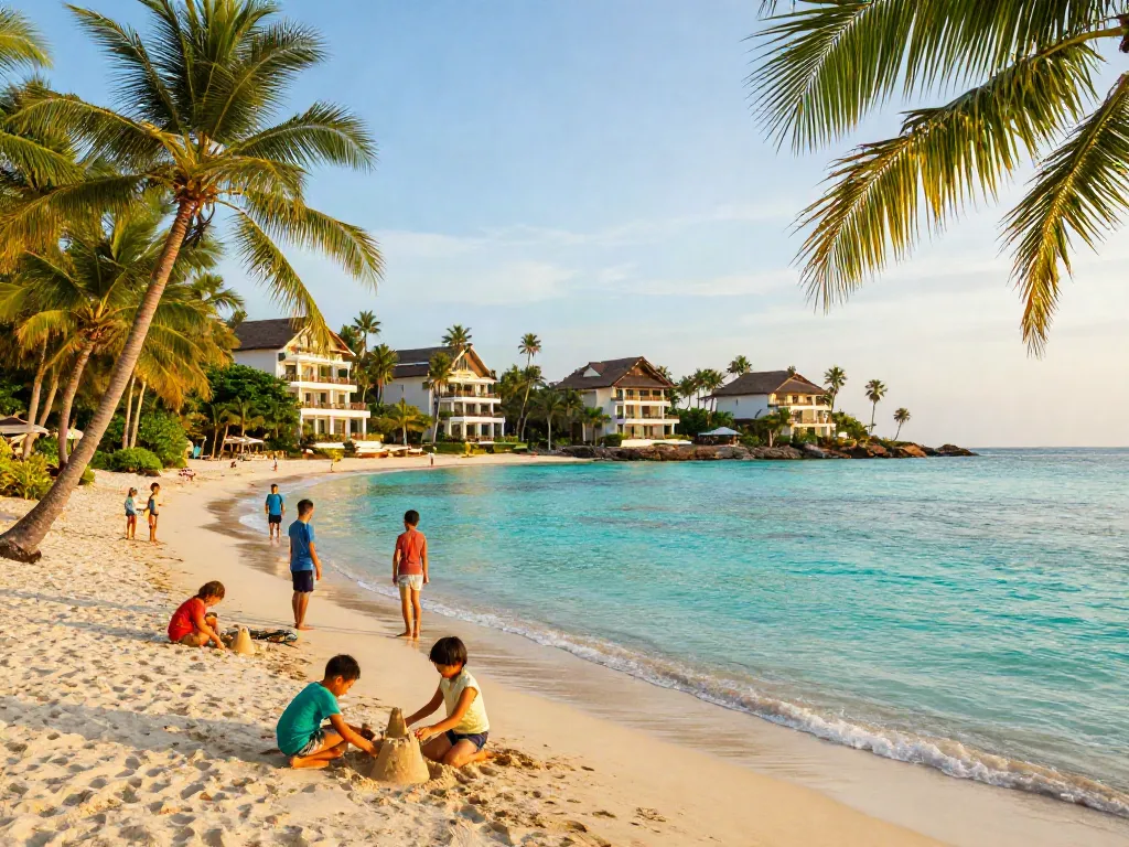 Living in Thailand with family by a tropical beach, exploring travel opportunities, vacation adventures, and tourism experiences.