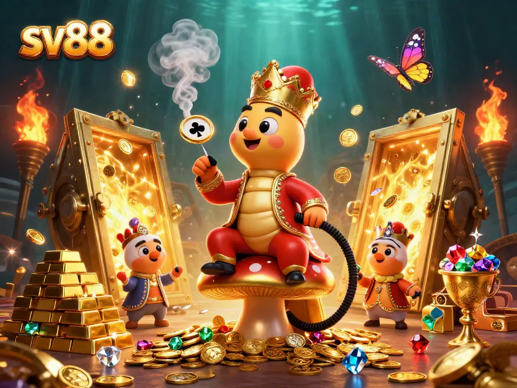 sv88 players experience thrilling wins with vibrant gaming elements in this dynamic illustration