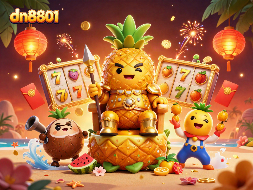 Experience thrilling gameplay at dn8801 with vibrant characters and dynamic casino elements.