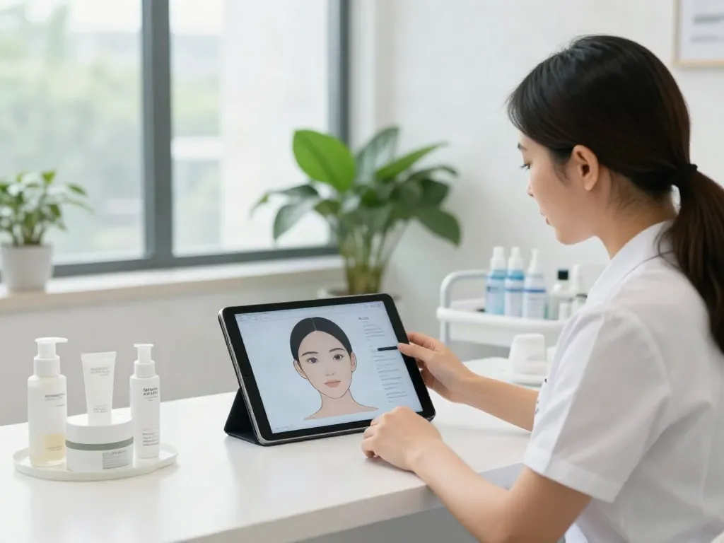 Exploring Alternatives to QOVES in a cosmetic analysis clinic.