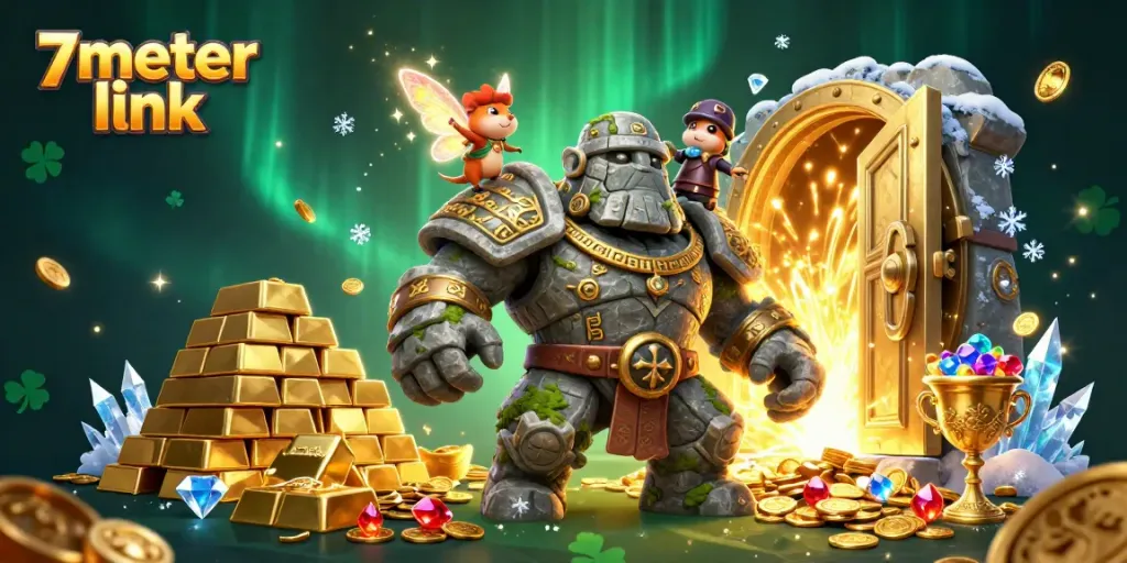 Experience the thrill of betting with 7meter link featuring magical characters and treasure-filled scenes.