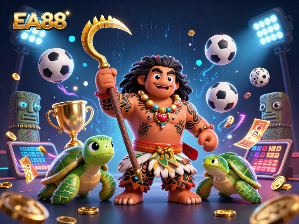 Engage in thrilling EA88 gameplay with vibrant 3D action, dynamic sports elements, and exciting gaming atmosphere.