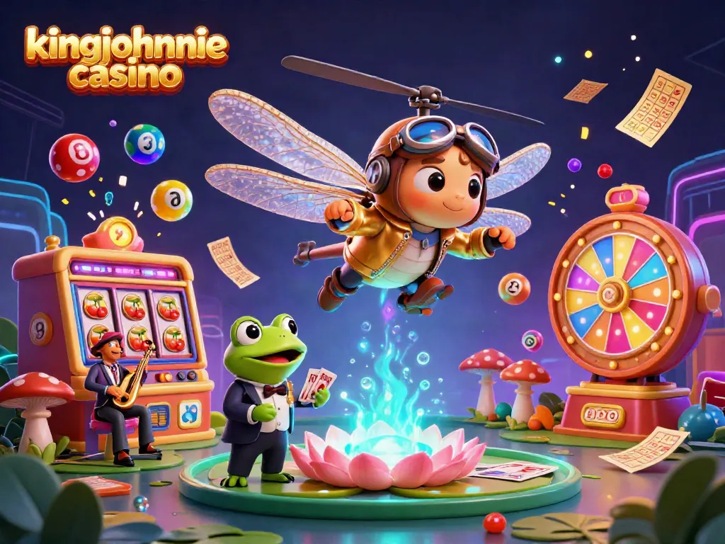 Experience the thrill of kingjohnnie casino with engaging 3D characters and dynamic game elements.