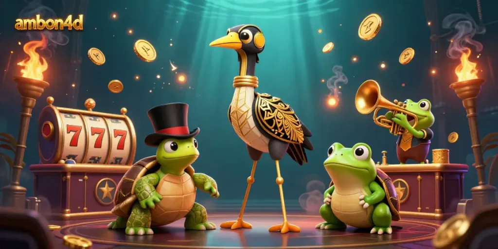 Experience fun gaming at ambon4d with colorful slot machines and lively characters.